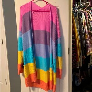 Rainbow Cardigan / Sweater
